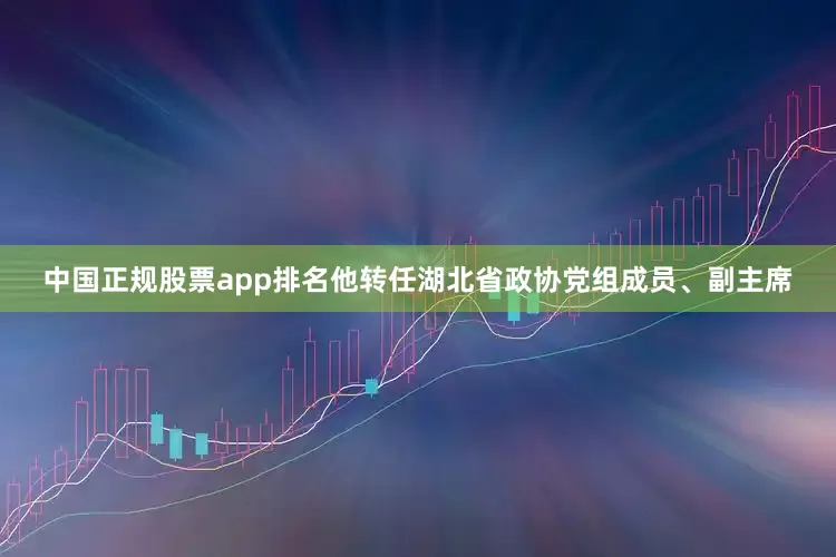 中国正规股票app排名他转任湖北省政协党组成员、副主席